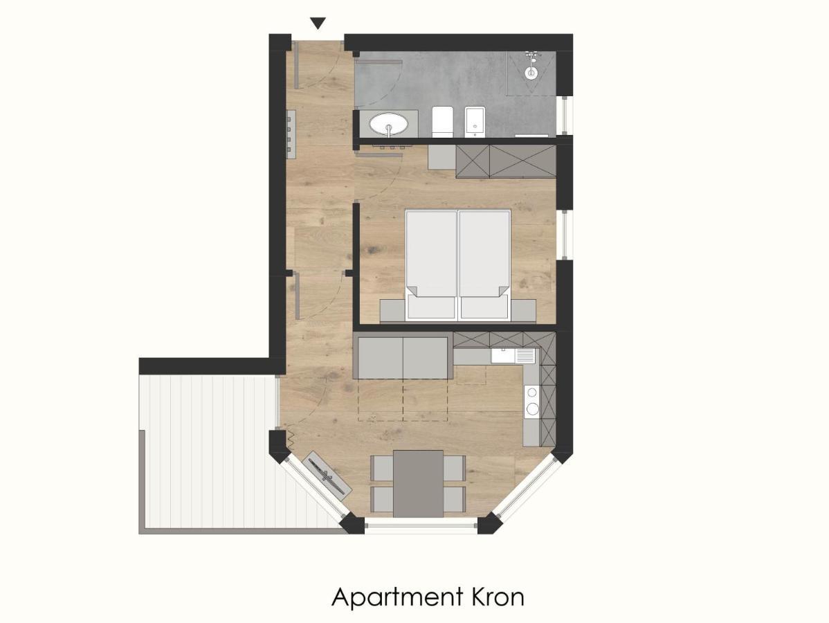 Pramstaller Apartments San Lorenzo di Sebato Eksteriør billede