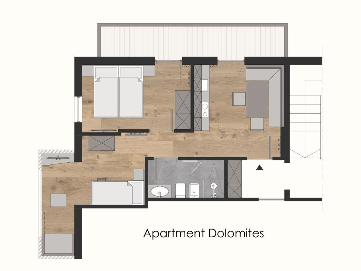 Pramstaller Apartments San Lorenzo di Sebato Eksteriør billede